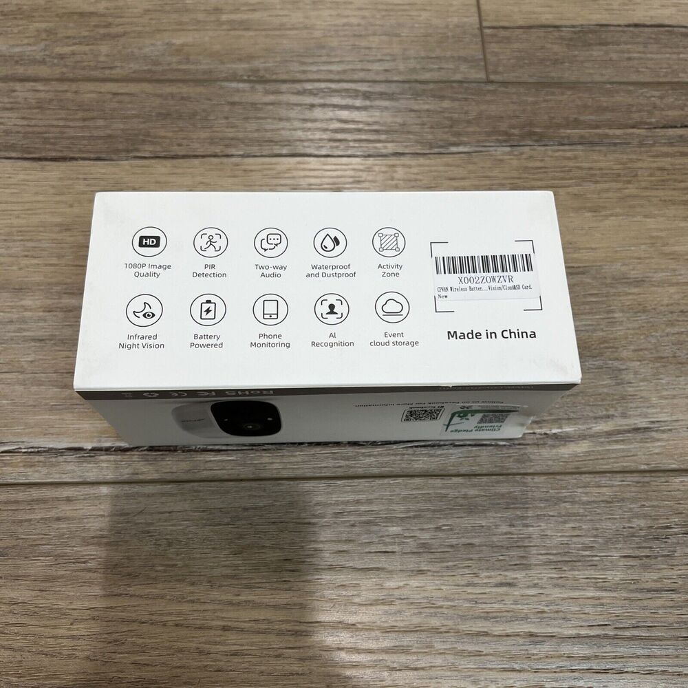 CPVAN Smart Battery Camera Brand New In Box - Picture 3 of 3